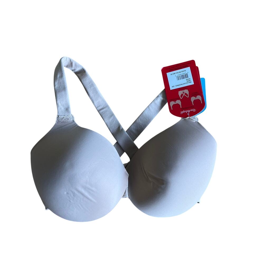 Spanx Bra-Llelujah! Women Racerback Front Close Underwire Bra 36DD